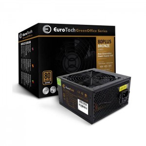 Fonte de Alimentação Eurotech Green Office 500W 80 Plus Bronze 